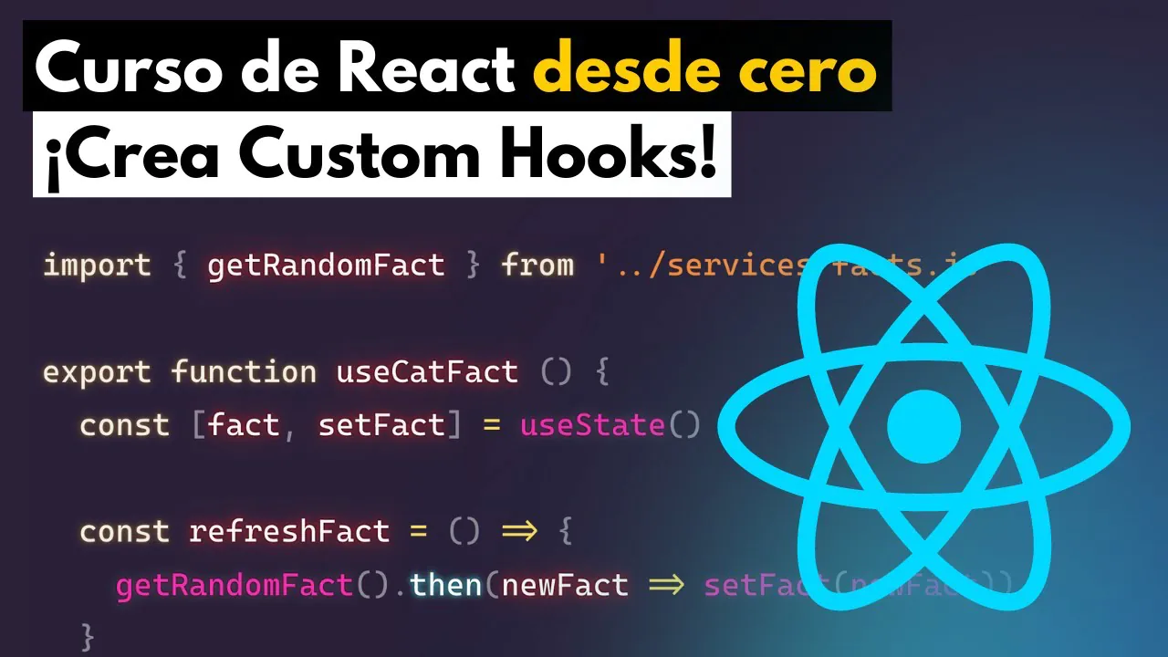 Captura de pantalla del proyecto Crea tus propios hooks en React + Testing E2E